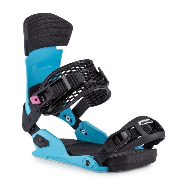 Fixations de Snowboard Drake Fifty Noir/Bleu 2023