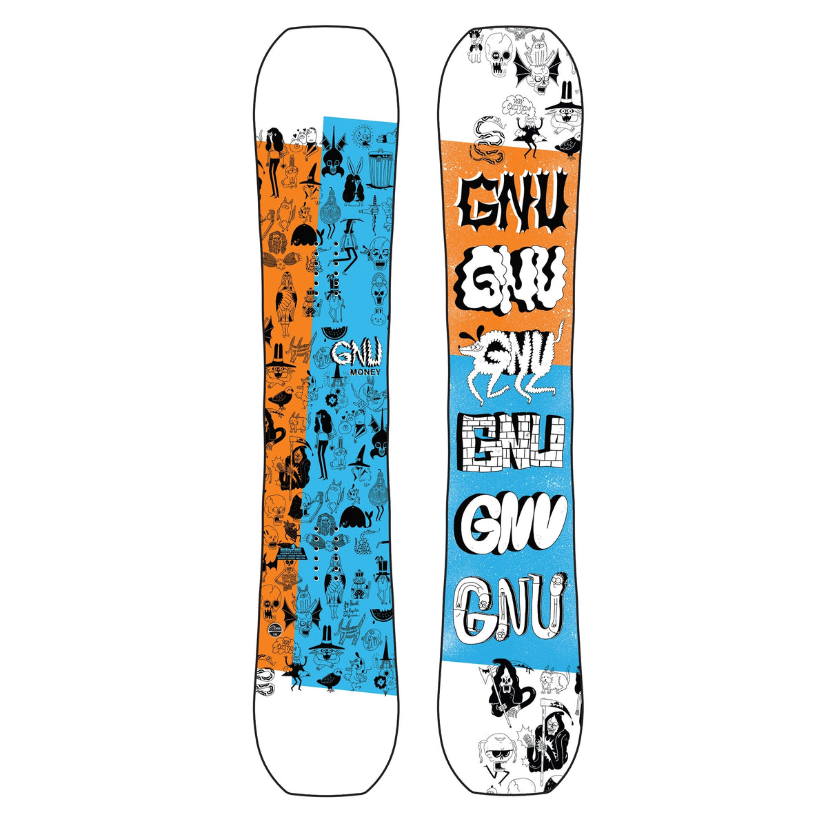 Snowboard Gnu Money 2021