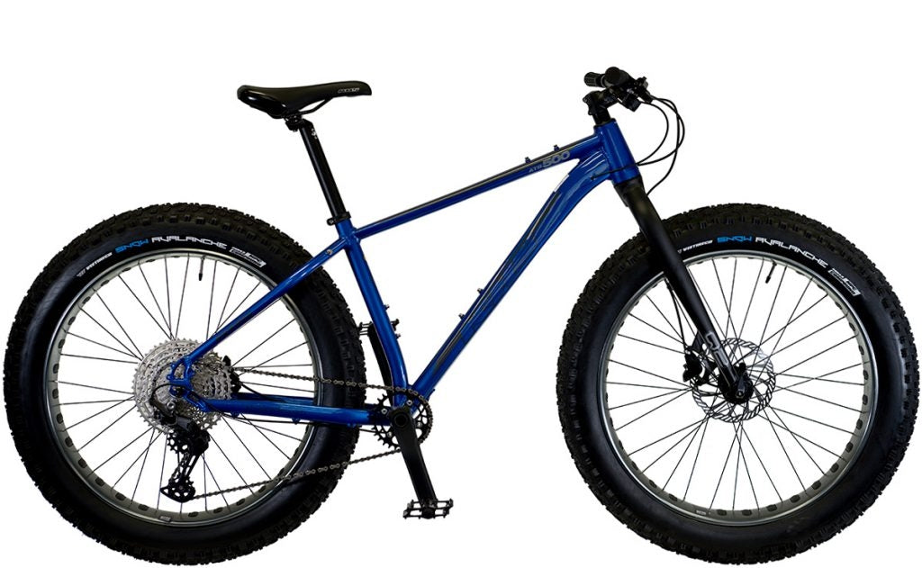 Vélo Fatbike KHS 4 Season 500 Jumpsuit Blue